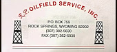 R P Oilfield Services, Inc